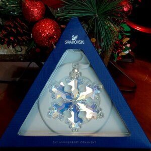 SWAROVSKI 25th Anniversary Crystal Ornament